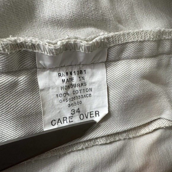 Vintage Polo Ralph Lauren Bleecker Paratrooper Khaki Military Cargo Shorts Men34 - Picture 12 of 13